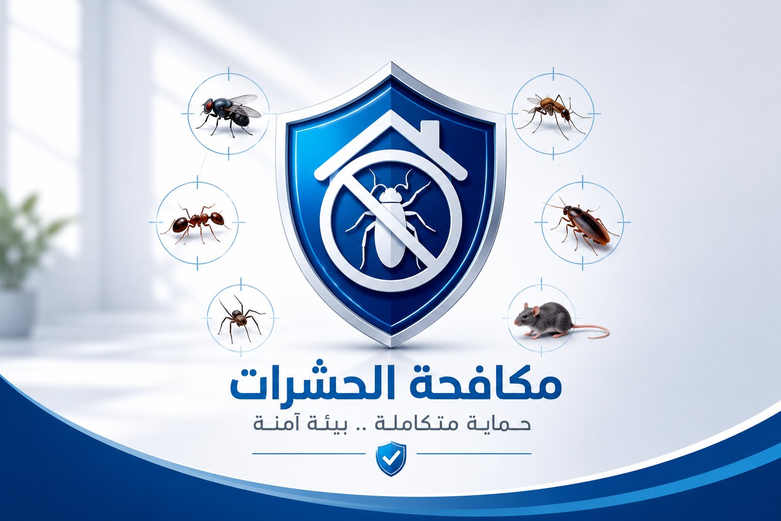 مكافحة الحشرات - حماية متكاملة